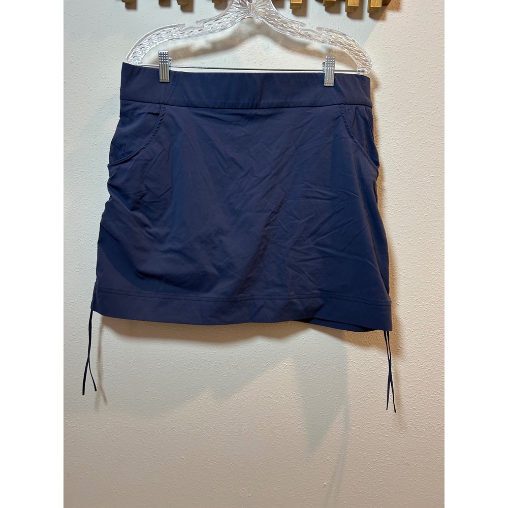 Columbia Sportswear Womens Skort Navy Blue XL TG Athletic Casual Skirts